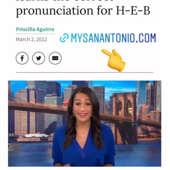 Apparently Pronouncing "H-E-B" is Difficult