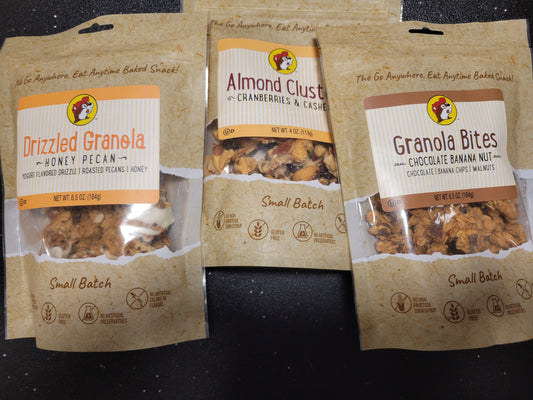 A Favorite Snack: Buc-ee's Granola Bites