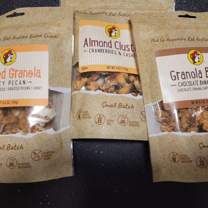 A Favorite Snack: Buc-ee's Granola Bites