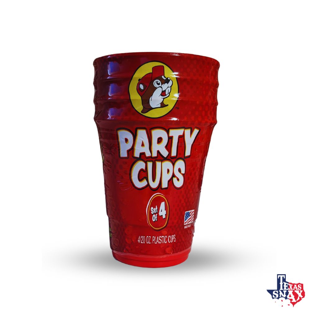 Buc-ee's Party Plastic Cups