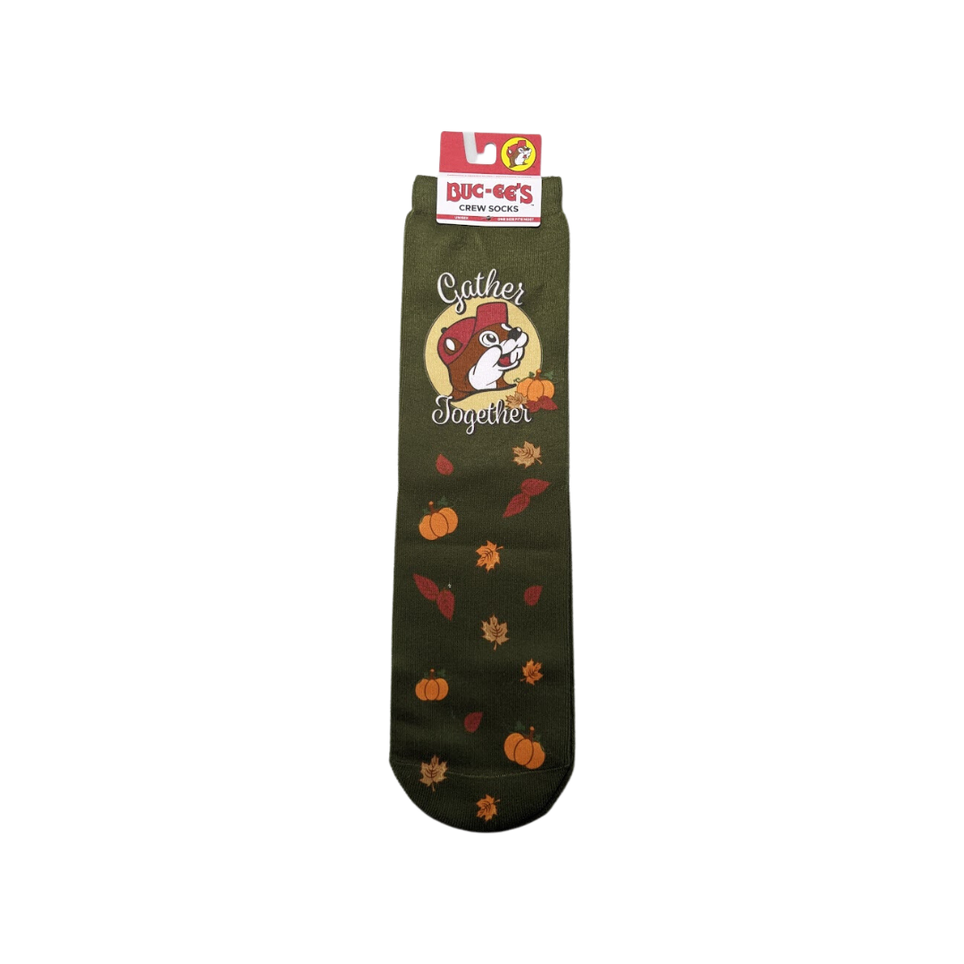 Buc-ee's Thanksgiving Socks