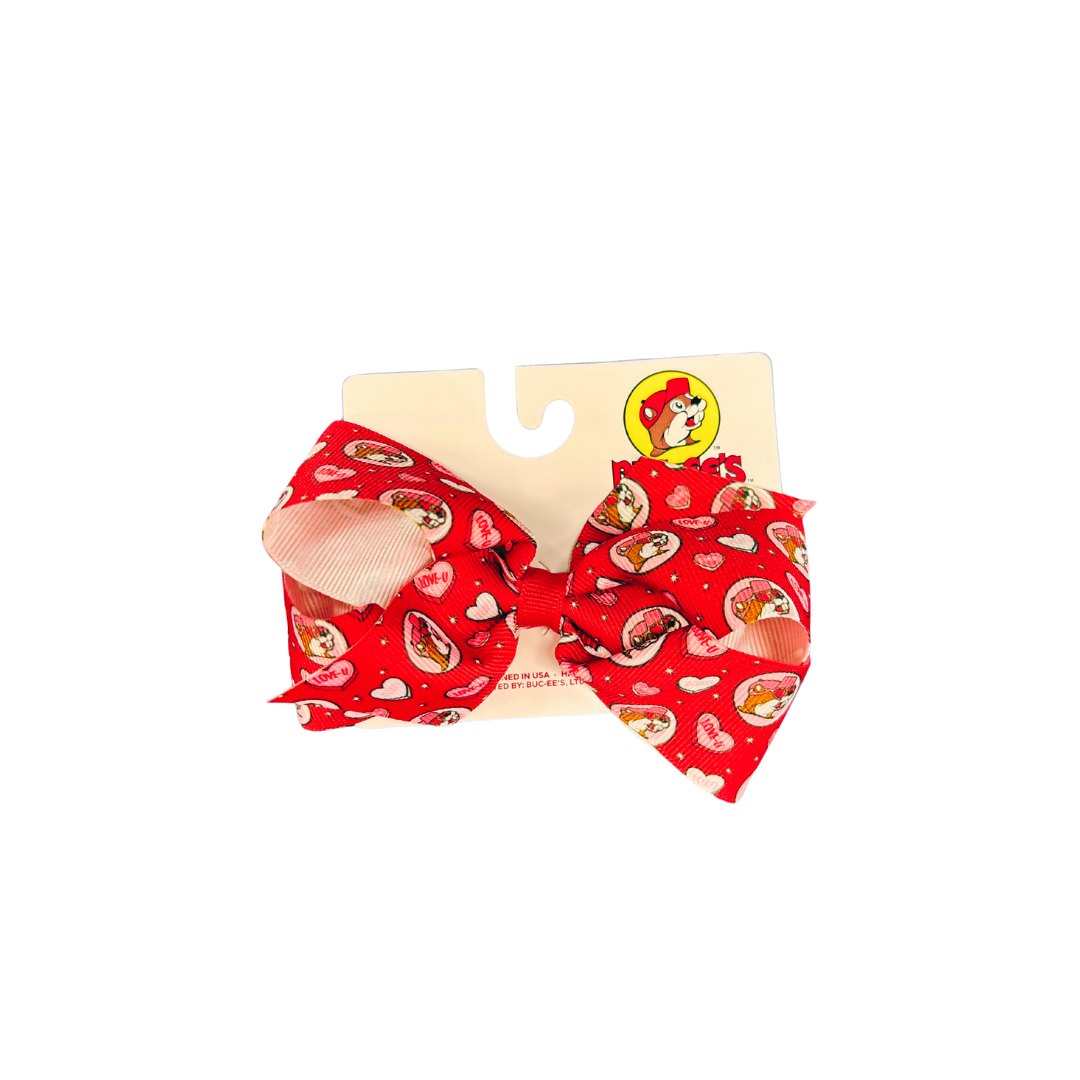 Buc-ee's Valentine's Day Hair Accessories