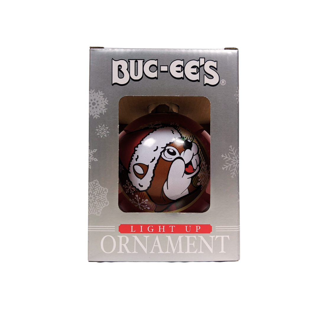 Buc-ee's Light Up Ball Ornament