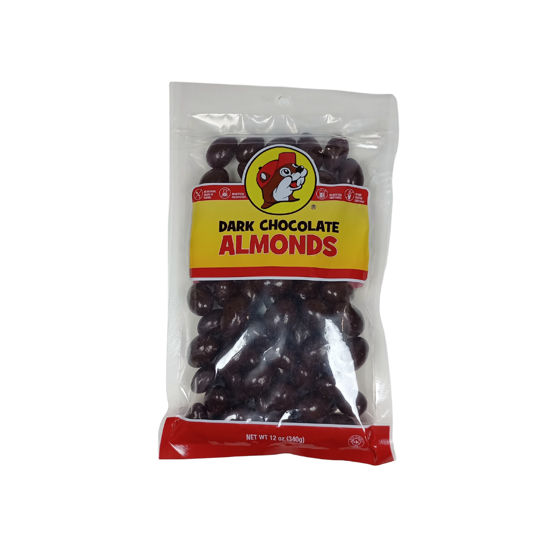 Buc-ee's Dark Chocolate Almonds