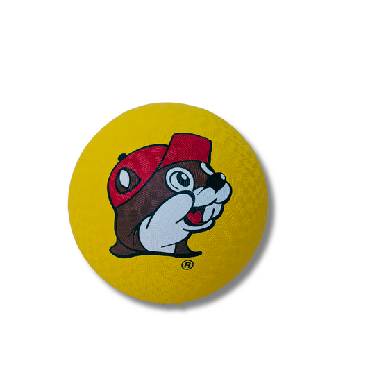 Buc-ee's Outdoor Rubber Yellow Dodgeball