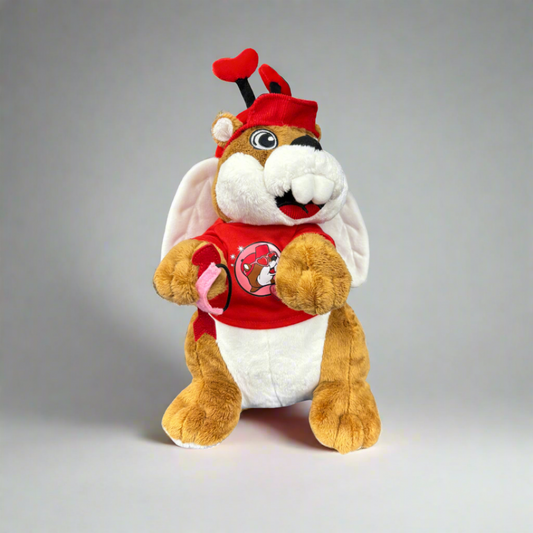 Buc-ee's Valentine's Day Plush Beaver 2024