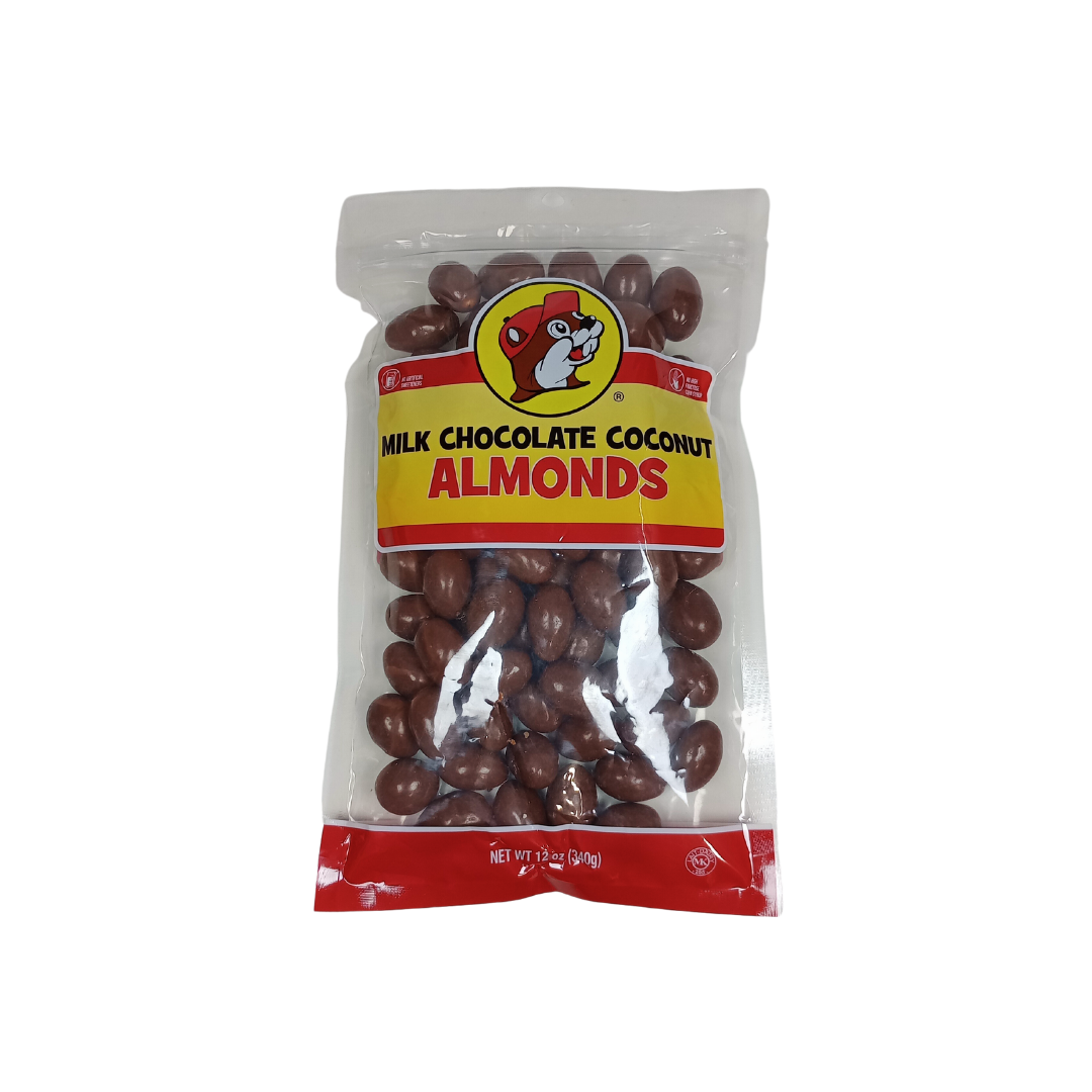 Buc-ee's Milk Chocolate Coconut Almonds