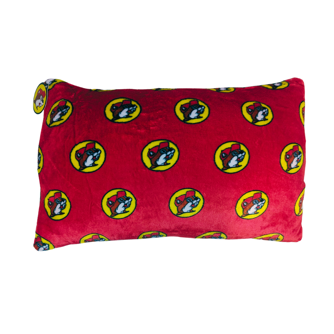 Buc-ee's Red Logo Pillow