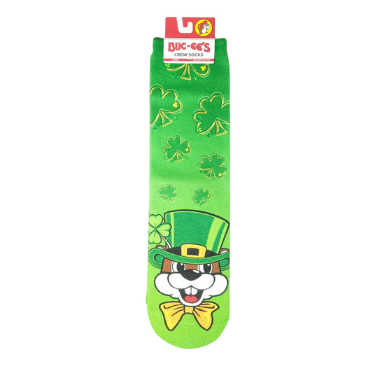 Buc-ee's St Patrick's Socks 2024