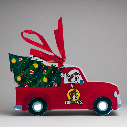 Buc-ee's Christmas Flat Ceramic Ornaments