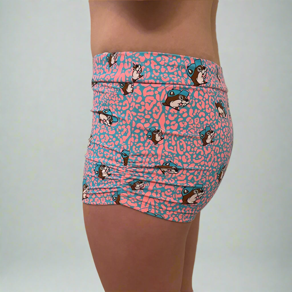 Buc-ee's Leopard Swim Bottoms