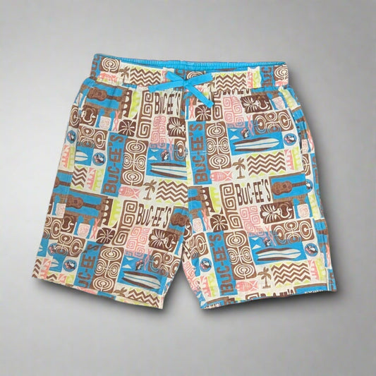 Buc-ee's Tiki Swim Shorts Mens