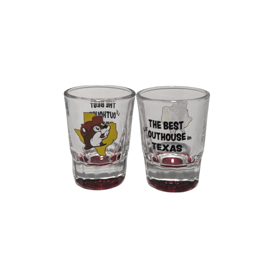 Buc-ee's Shot Beaver Shot Glass