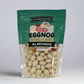 Coated in creamy white chocolate and delicately flavored with ground nutmeg, these naturally flavored eggnog almonds capture the essence of the holiday season with every bite.