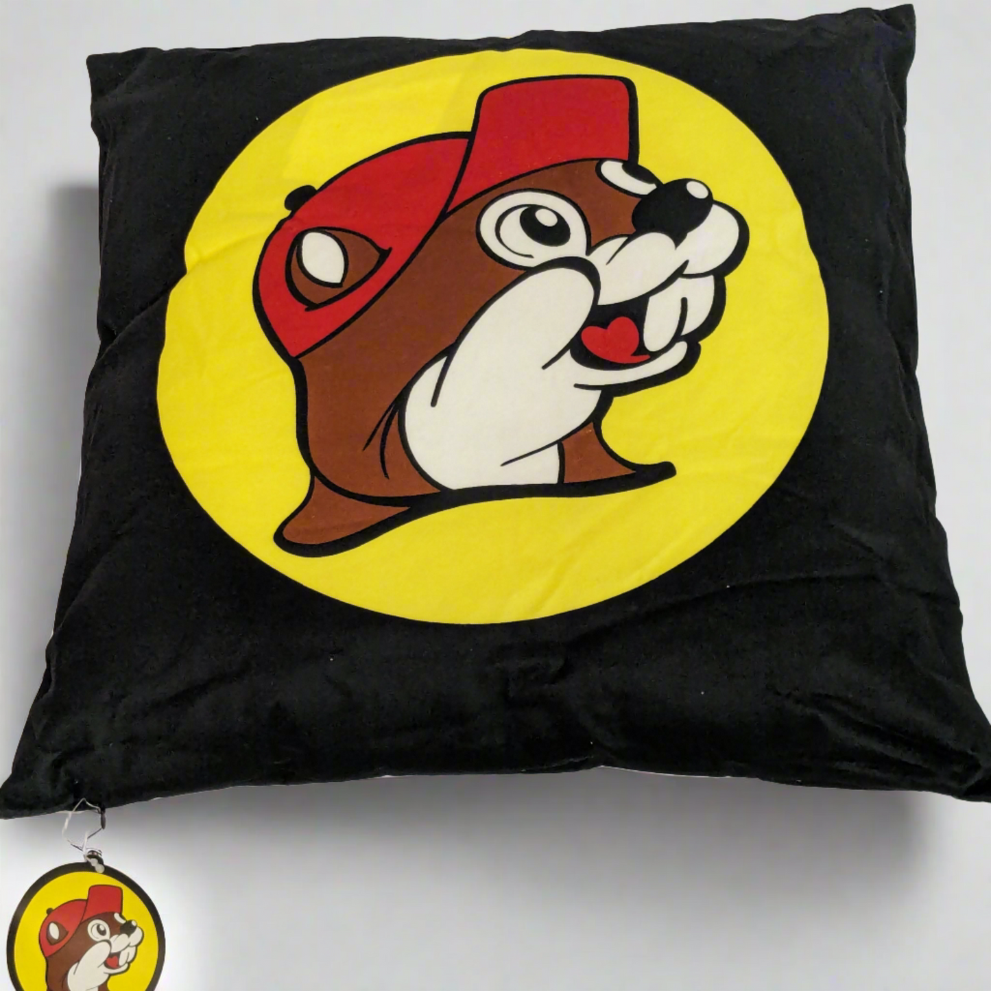 Buc-ee's Black Pillow