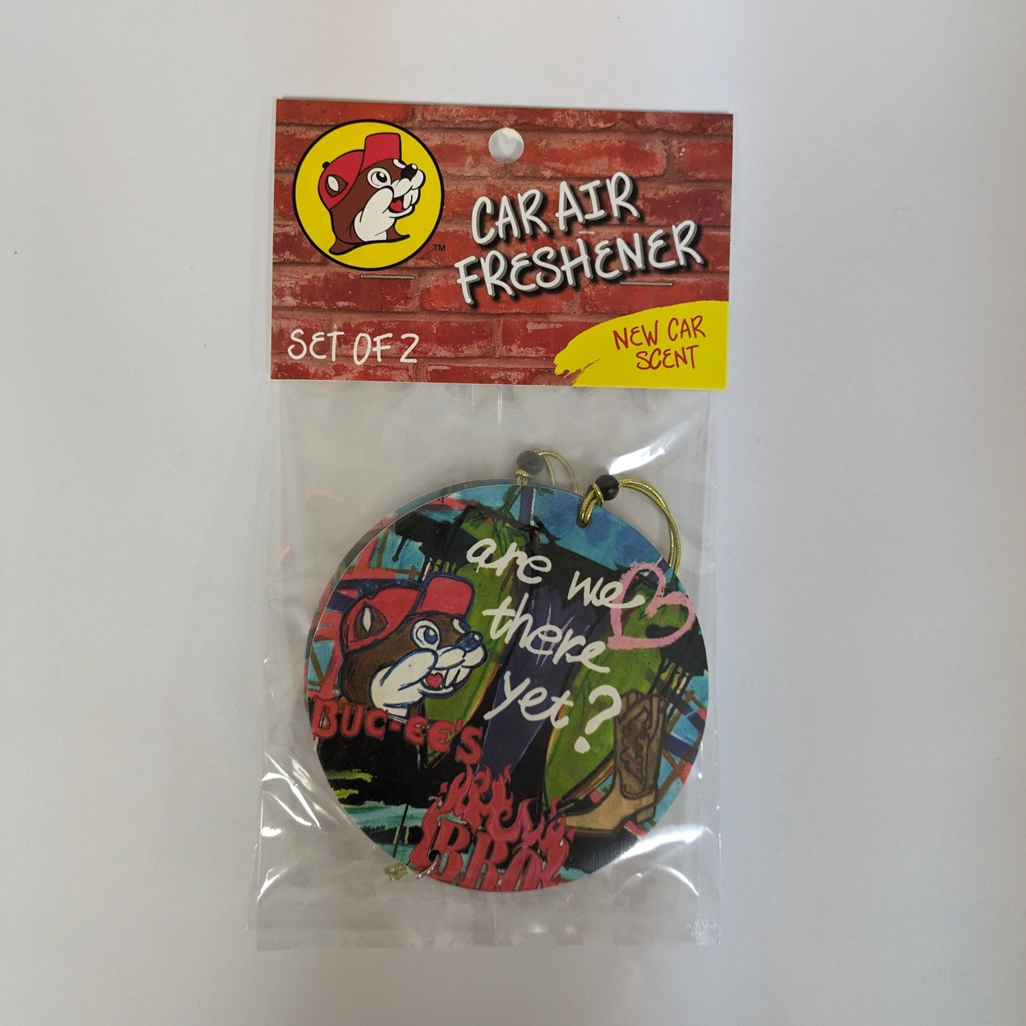 Buc-ee's Texas Pride Air Fresheners (2 pack)