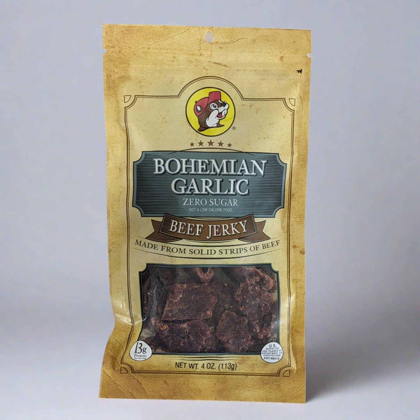 Buc-ee's Bohemian Recipe Garlic Beef Jerky