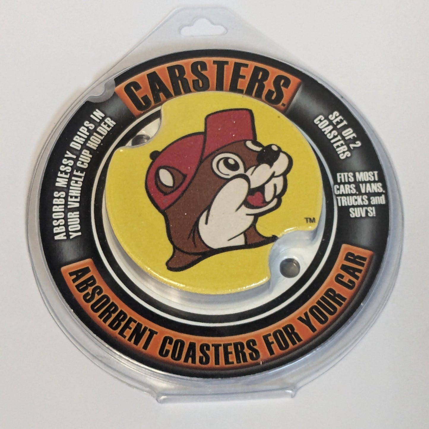 Buc-ee's Cup Holder Coasters