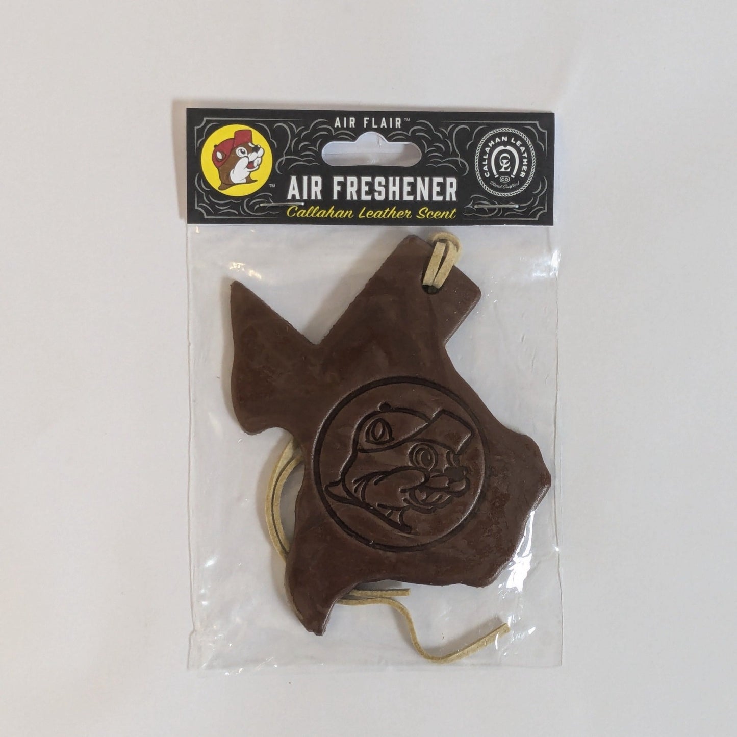 Buc-ee's Callahan Leather Air Freshener