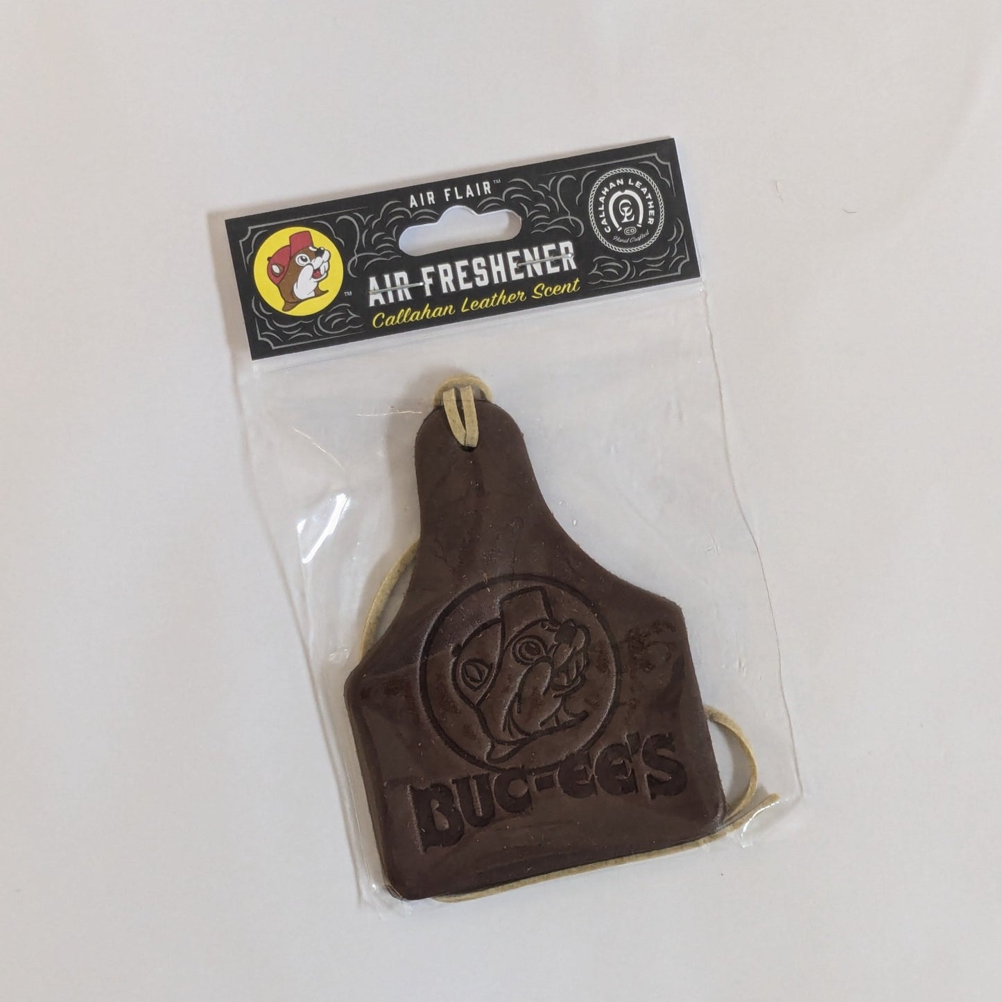 Buc-ee's Callahan Leather Air Freshener