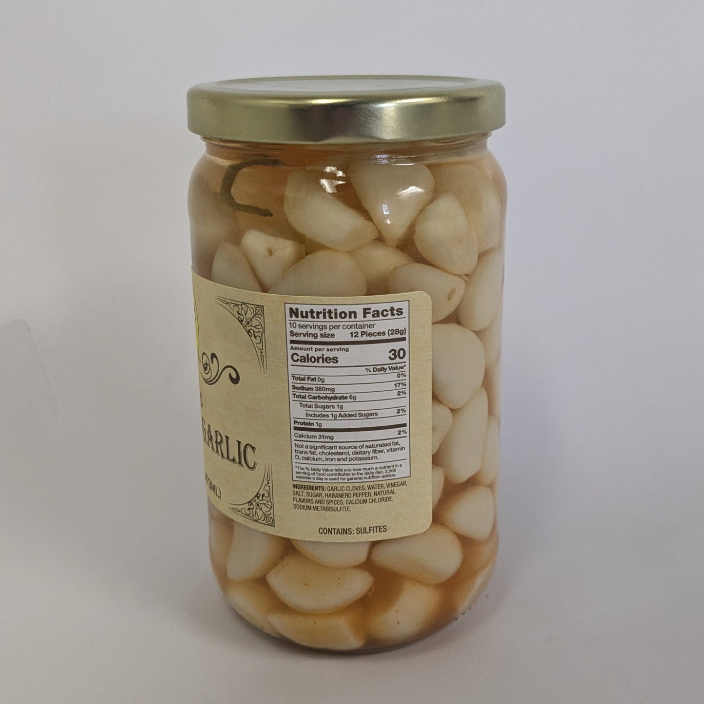 Buc-ee's Pickled Habanero Garlic