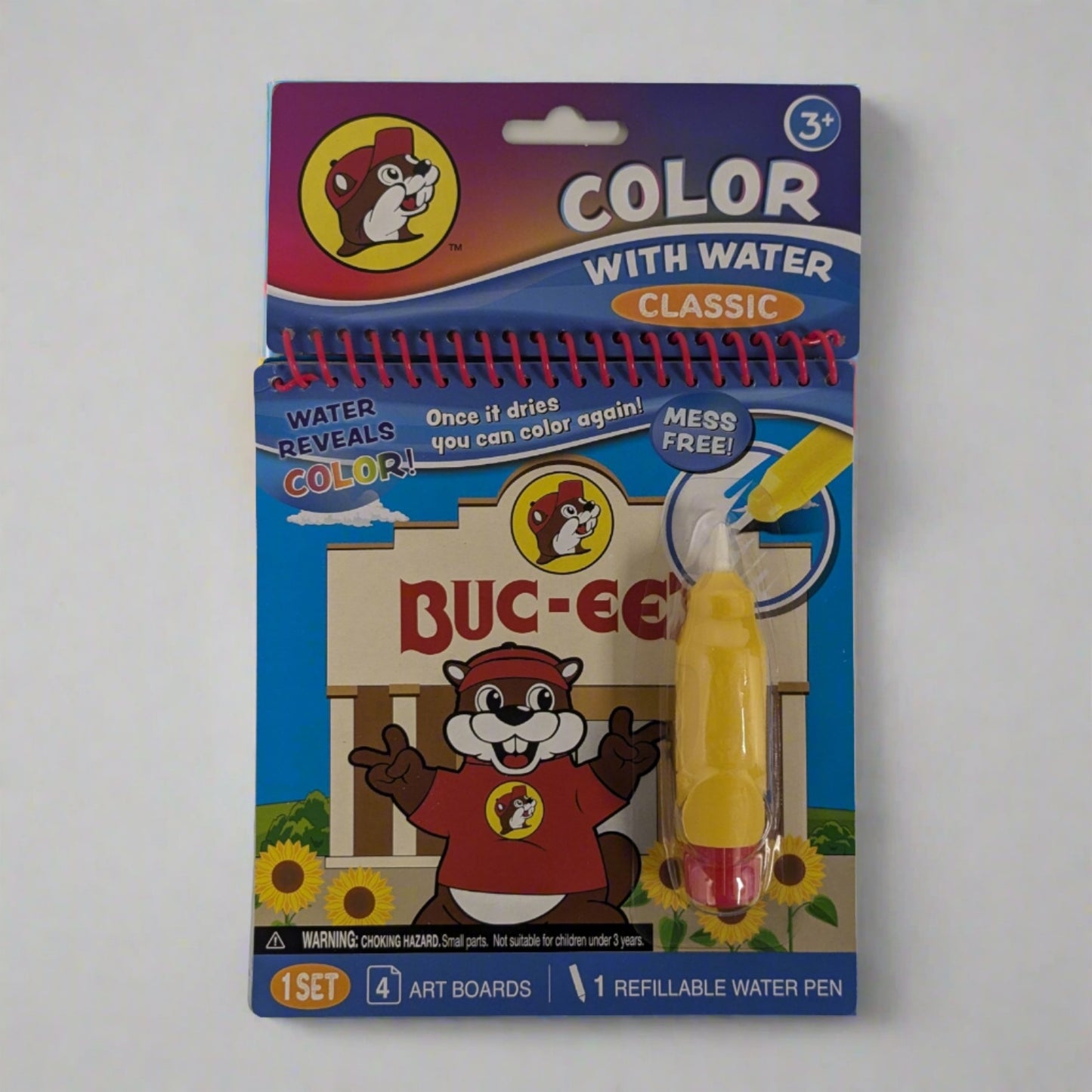 Buc-ee's Color With Water Booklet