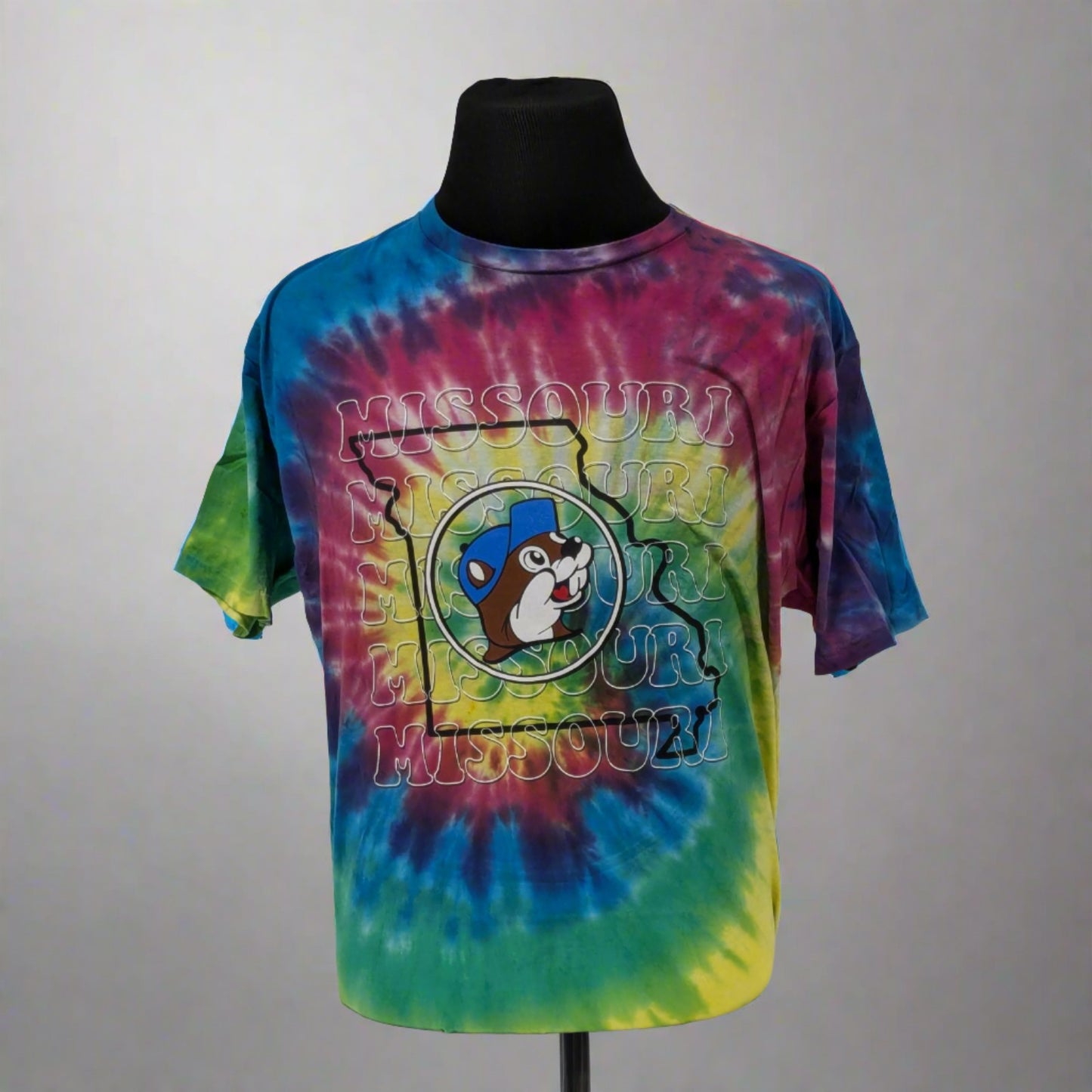 Buc-ee's Missouri Tie-Dye Shirt