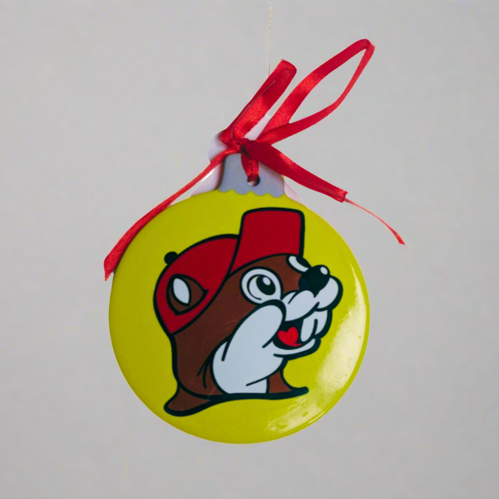 Buc-ee's Christmas Flat Ceramic Ornaments