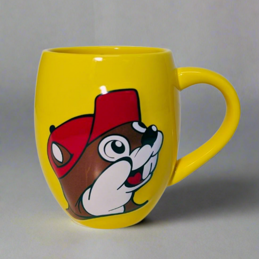 Buc-ee's Yellow Beaver Believer Mug