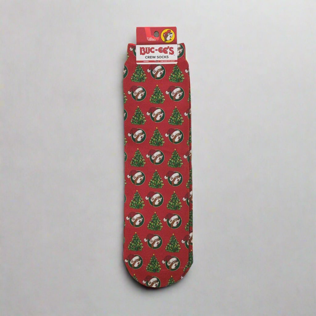 Buc-ee's Christmas Nutcracker & Christmas Tree Socks