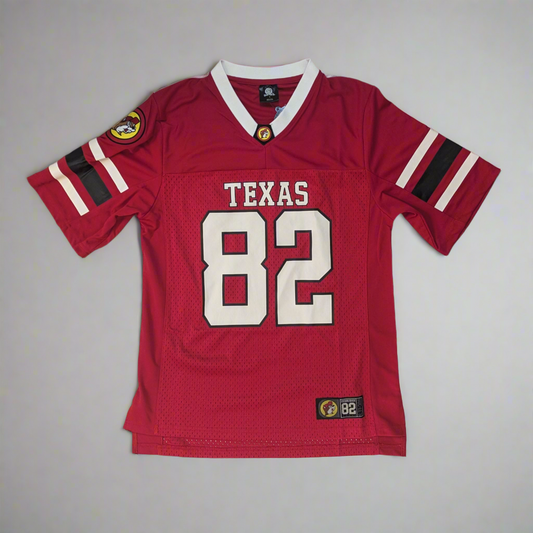 Buc-ee's Red 82 Football Jersey