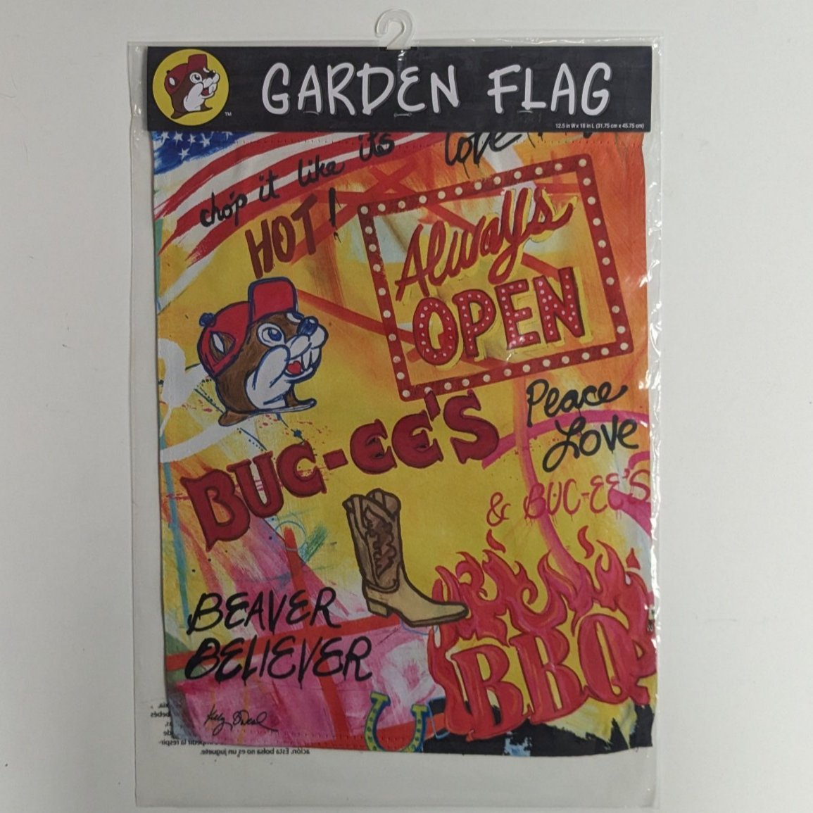 Buc-ee's Decorative Garden Flag