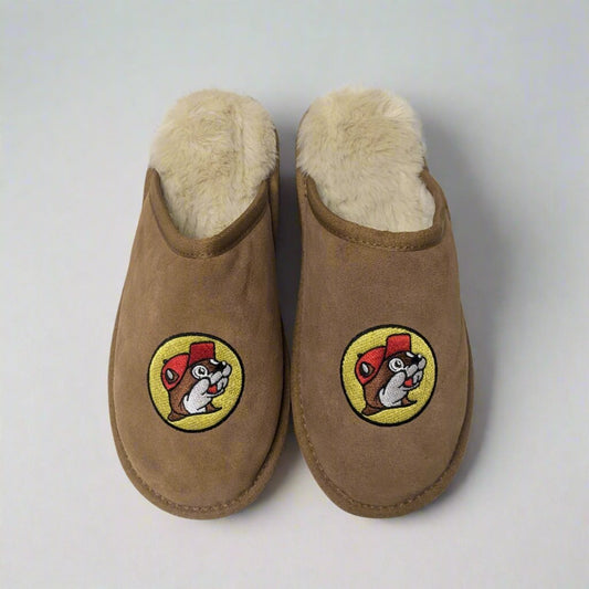 Buc-ee's His or Hers Cozy Slippers