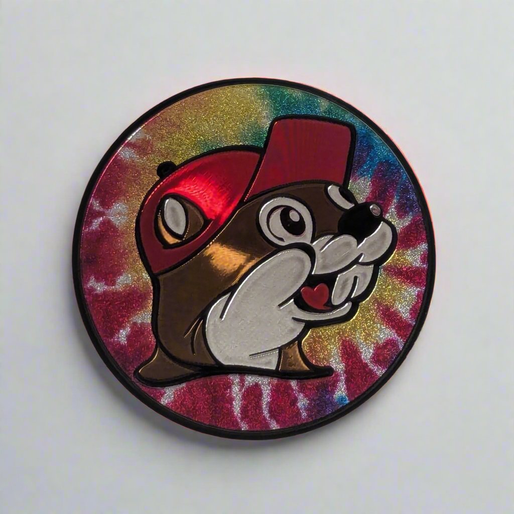 Buc-ee's Tie-Dye Fridge Magnet