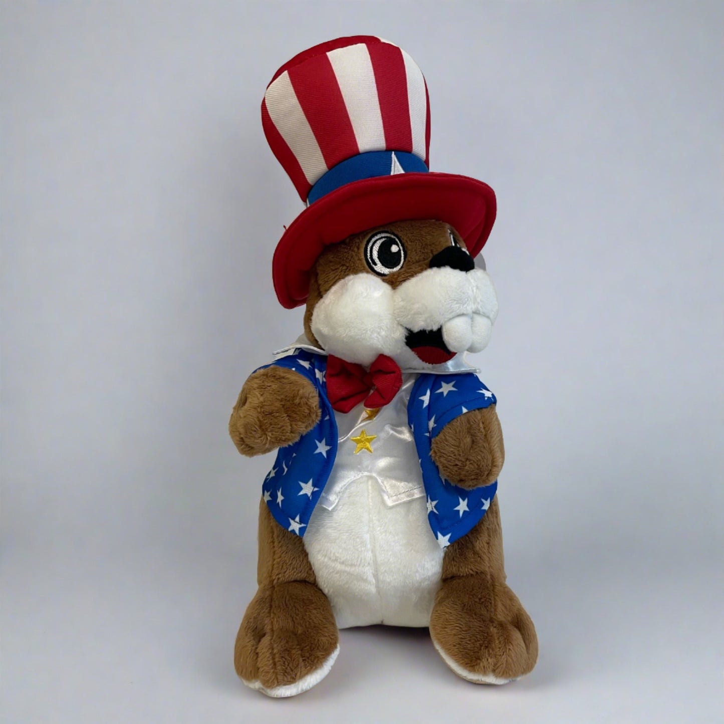 Buc-ee's 4th of July Plush Beaver