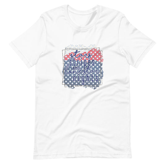 Texas Snax Stars, Stripes, Lonestar Nights Shirt