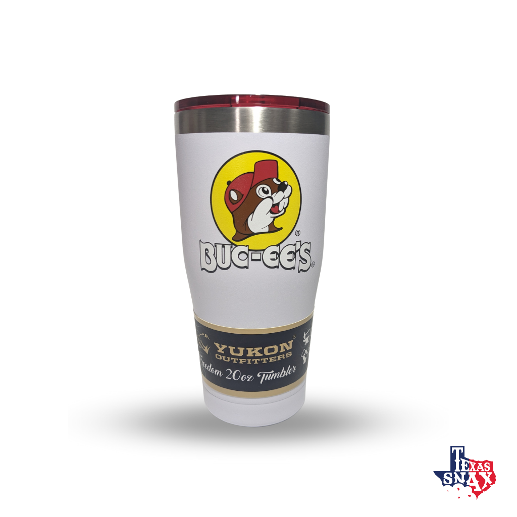 Buc-ee's White Tumbler