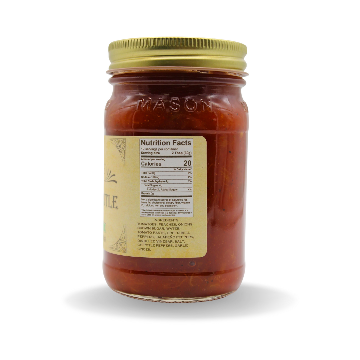 Buc-ee's Peach Chipotle Salsa - Mild