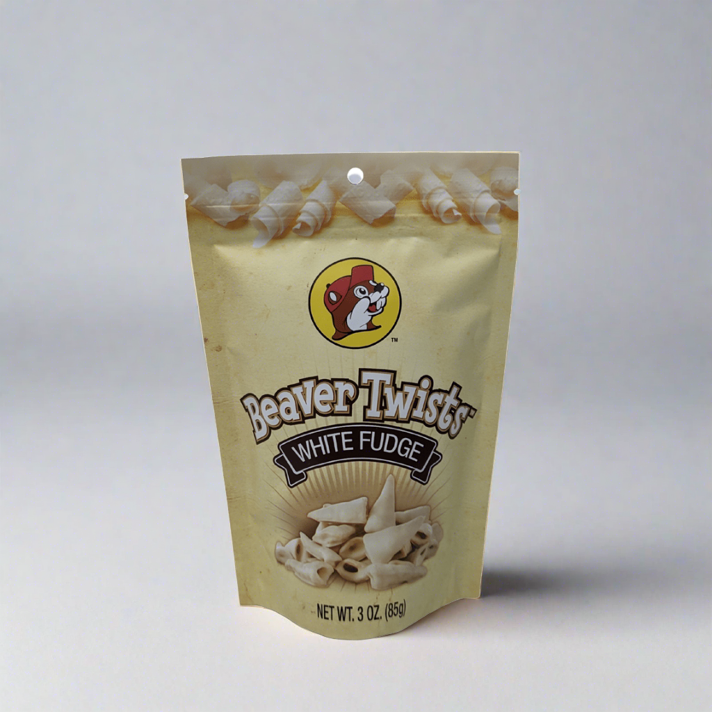 Buc-ee's Beaver Twists White Fudge