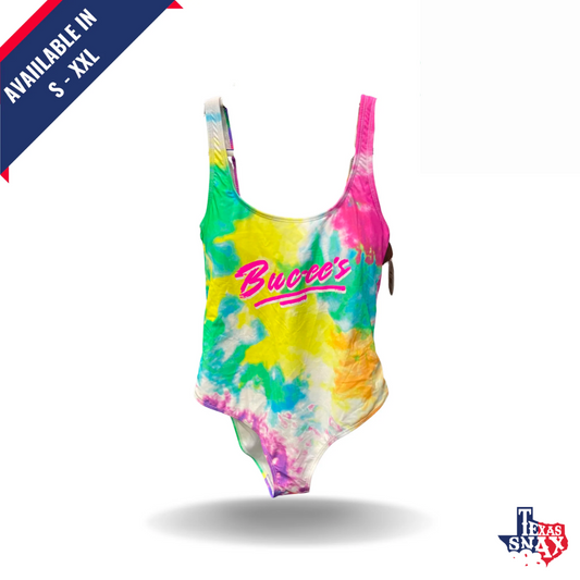 Buc-ee's Sizzlin' Retro Rainbow Swimsuit Collection