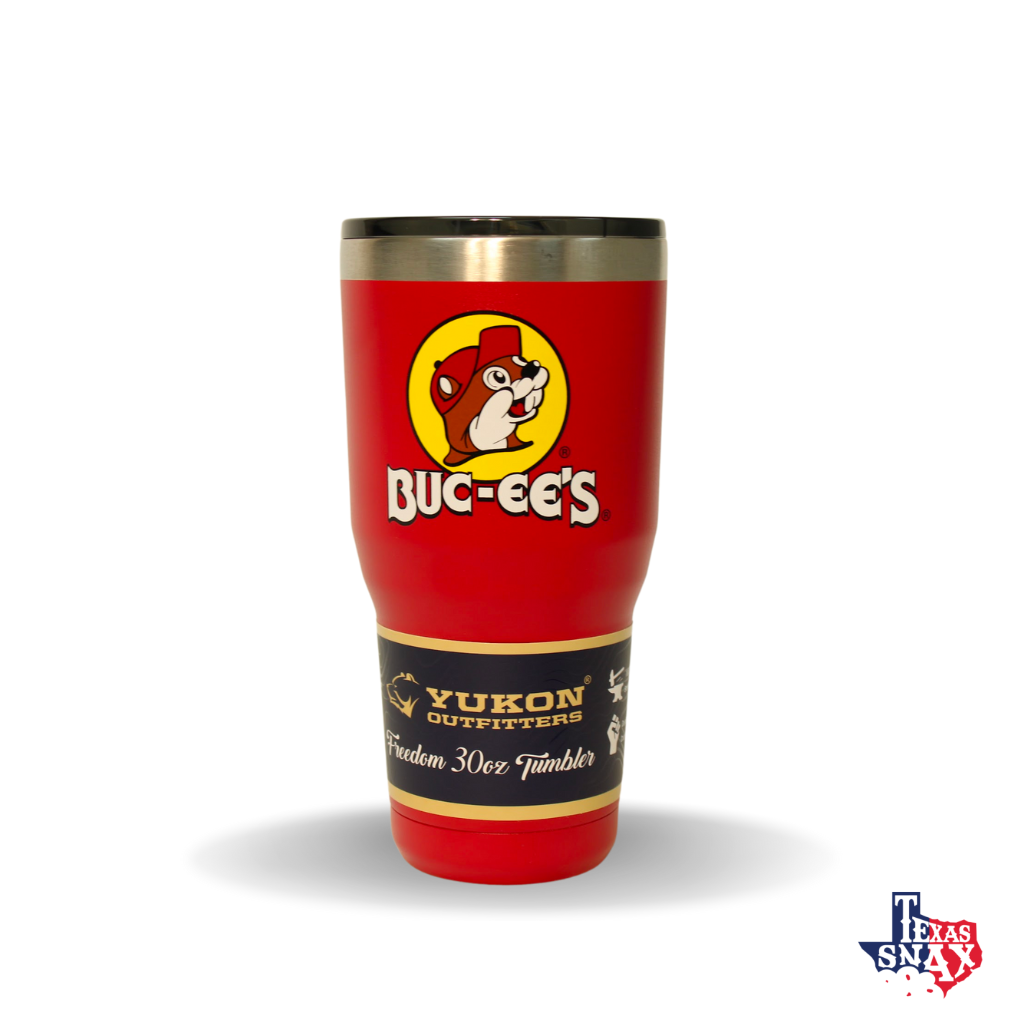 Yukon (Red) Tumbler w/ Buc-ee's Logo