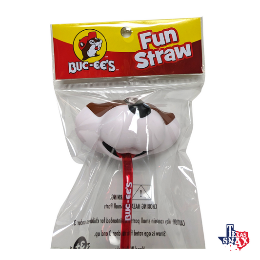 Buc-ee's Fun Straw