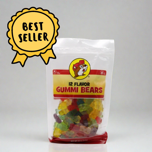 Buc-ee's 12 Flavor Gummi Bears