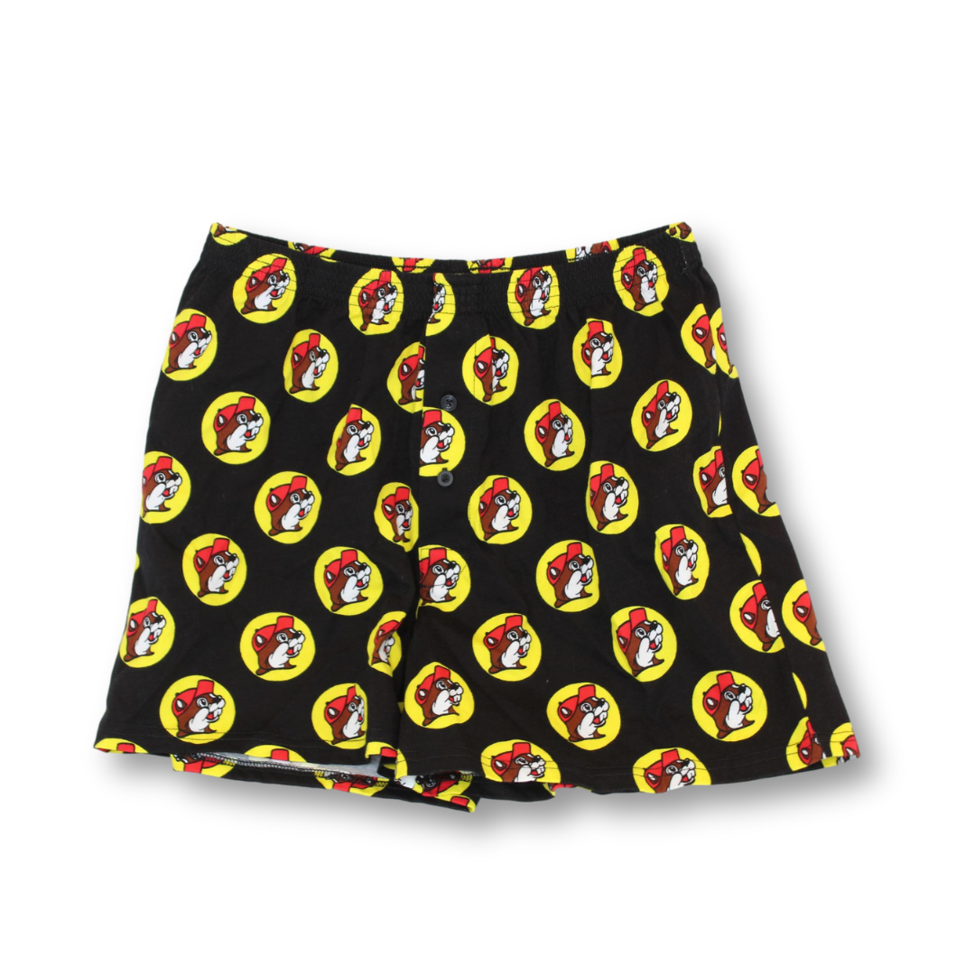 Buc-ee's Black Logo Boxers