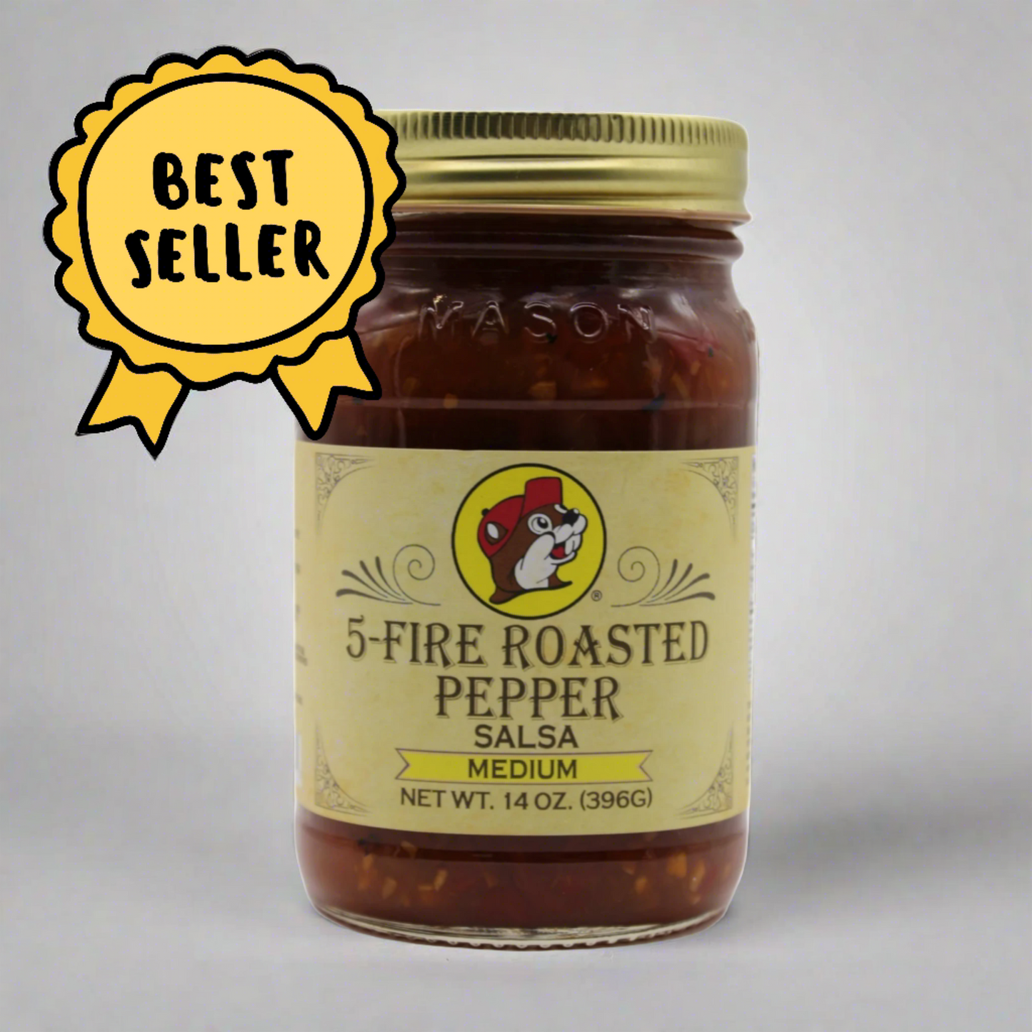 Buc-ee's 5-Fire Roasted Pepper Salsa - Medium