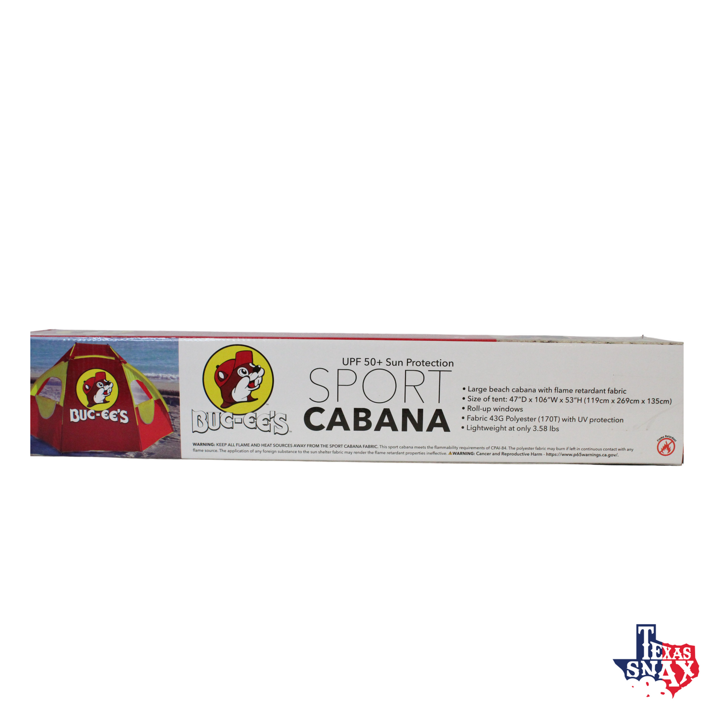 Buc-ee's Red/Yellow Sport Cabana