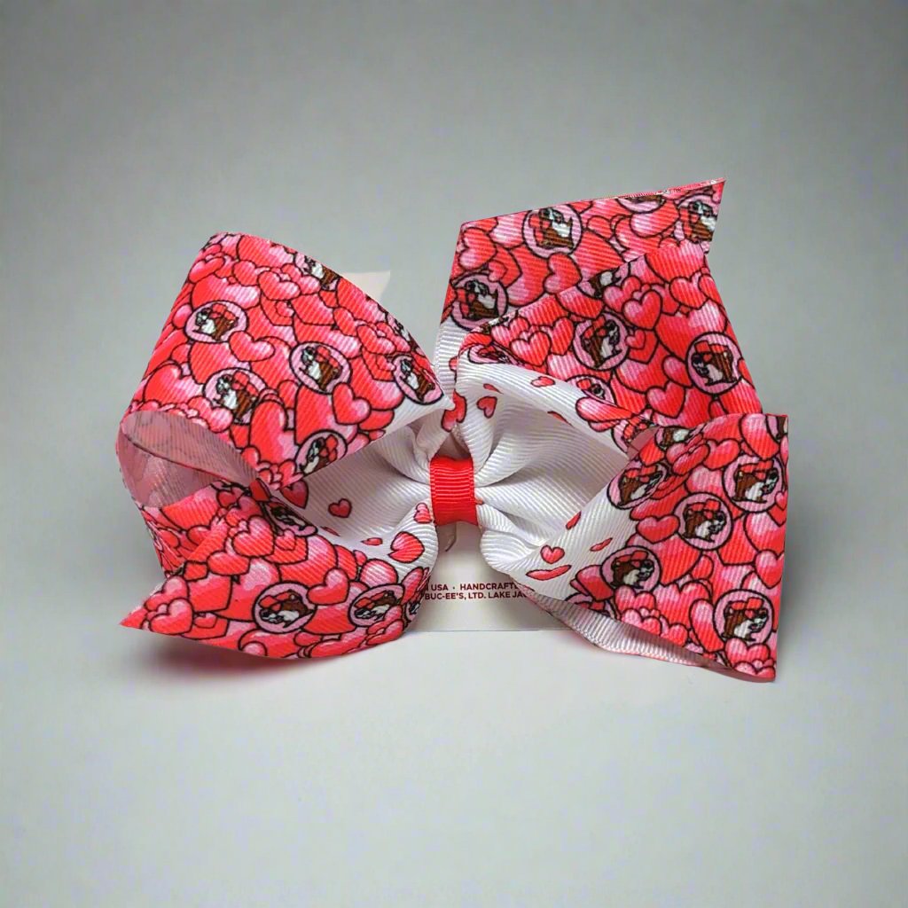 Buc-ee's Valentine's Day Hair Accessories